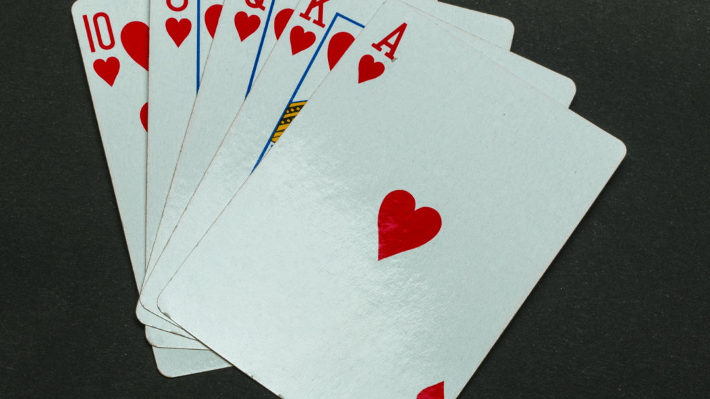 image of a casino playing card