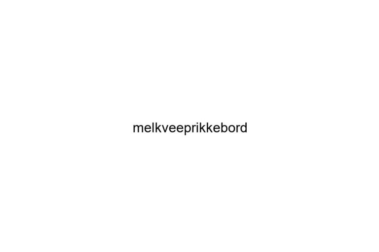 melkveeprikkebord