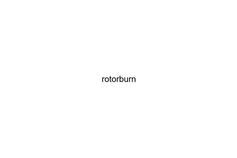 rotorburn