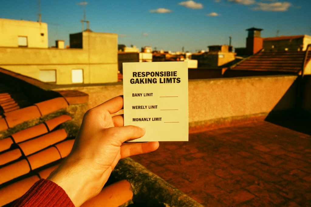 gambling time and money limits