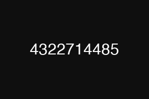 4322714485