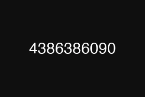 4386386090