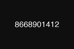 8668901412
