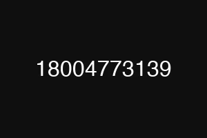 18004773139