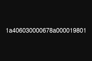 1a406030000678a000019801