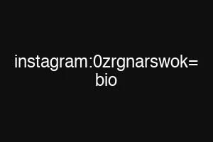 instagram:0zrgnarswok= bio