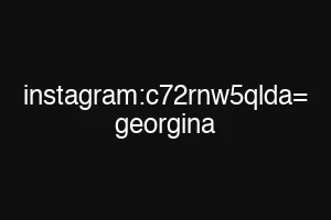 instagram:c72rnw5qlda= georgina