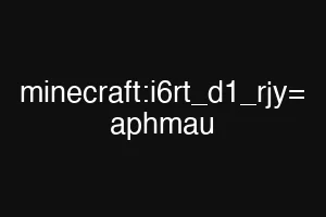 minecraft:i6rt_d1_rjy= aphmau
